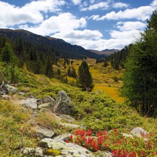 Graubuenden, údolí S-charl
