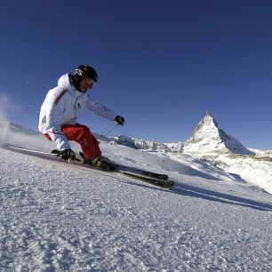 Lyžování u Matterhornu