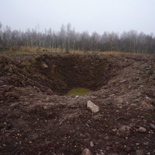 A tady už bude rovnou jezero