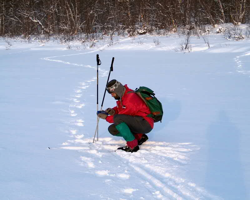 Na backcoutry v Laponsku