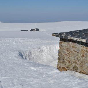 Luční bouda od Kapličky, Krkonoše