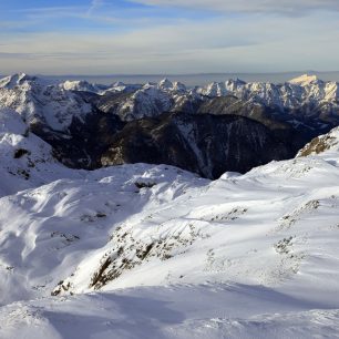 Dachstein v Rakousku patří mezi sněžnicový ráj