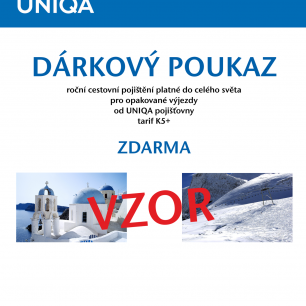Vzor dárkového certifikátu 