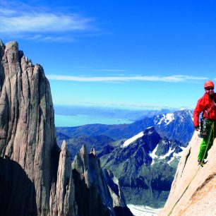 Lezení na Aguja de la Silla