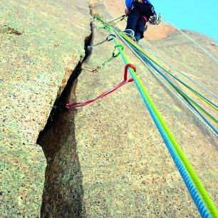 Ján Smoleň u pátého štandu v cestě Asado