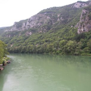Řeka Drina ve Visegradu, foto: Josef Franc