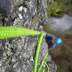 Lezecká část dne v rámci festivalu Dech Hor