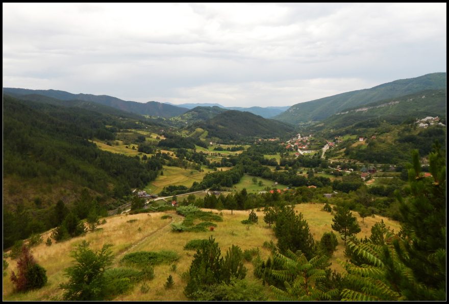 Mokra Gora - vpravo nahoře Drvengrad, foto: Josef Franc