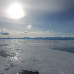 Cesta přes zamrzlé jezero, Mongolsko