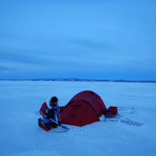 Nocování na ledu, Mongolsko