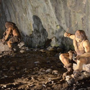 Expozice jeskynních lidí, Sloupsko-šošůvské jeskyně