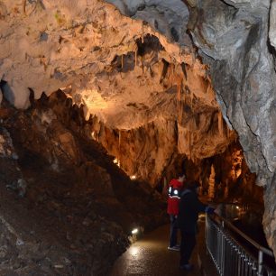 Na prohlídkové trase, Sloupsko-šošůvské jeskyně