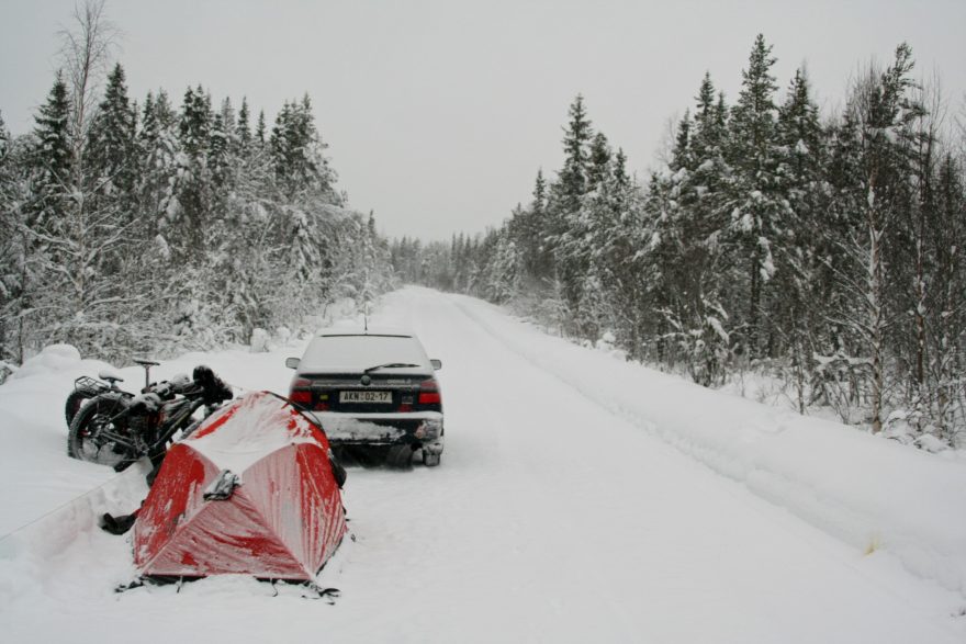 Cesta z Čech až do Finska byla taky extrém