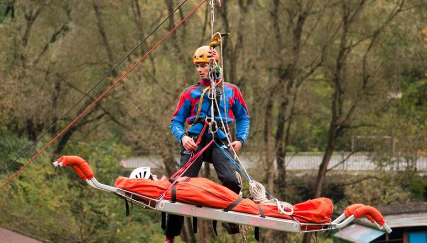 K vidění bude ukázka záchrany horské služby.