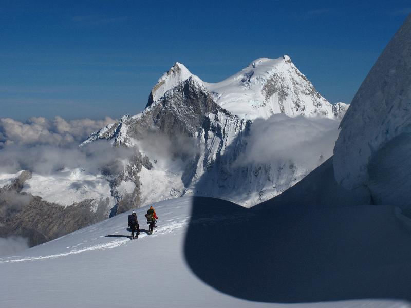 Překonávání zasněžených hor Jižní Ameriky