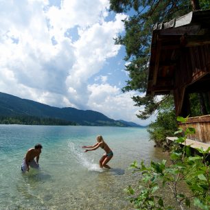 Jezero Weisssee, Rakousko. Foto: Franz Gerdl