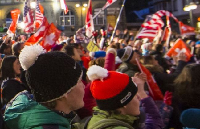 Noční život, St. Moritz, Švýcarsko