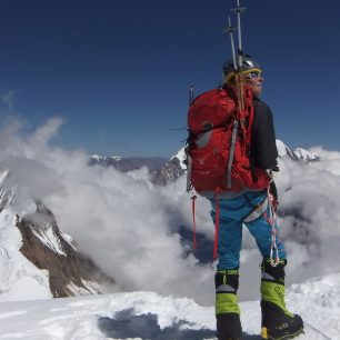 Miri Jirková během loňské expedice na nepálskou Manáslu.
