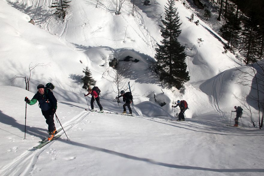 Ideální podmínky na skialp, Slovinsko
