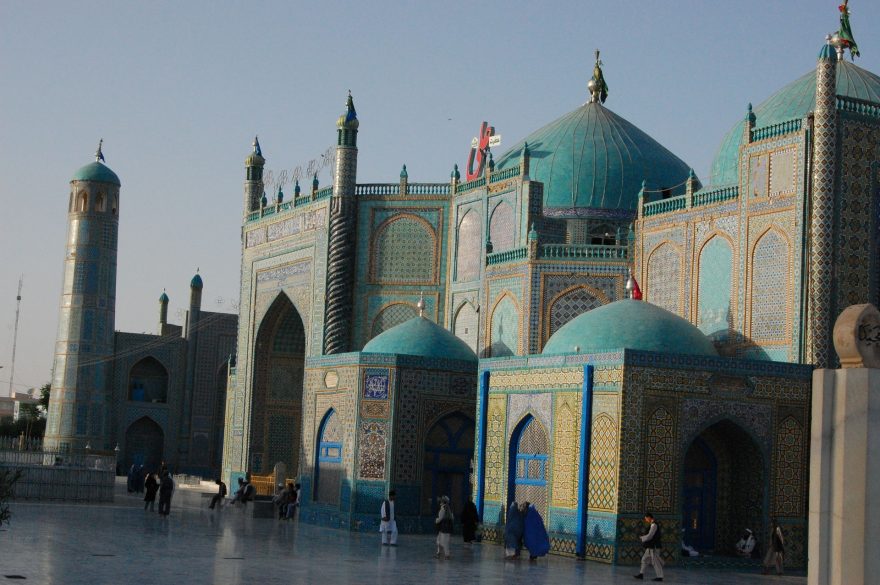 Modrá mešita, Mazar, Afghánistán