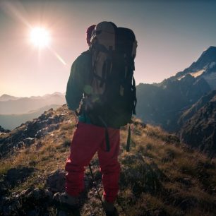 Spaní v bivacích obnáší těžší batoh, než při nocování na chatách