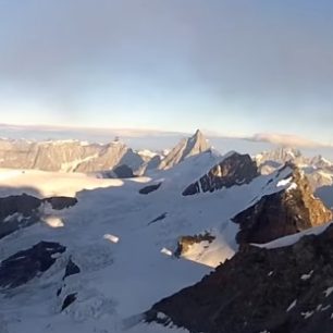 Výhled z Monte Castore