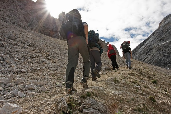 Zvolili jsme výstup na těžko