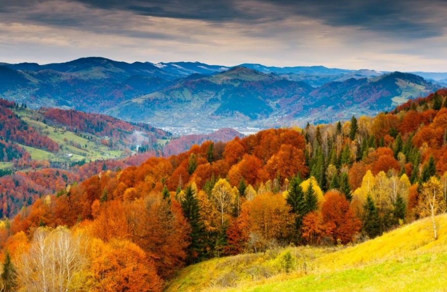 Podzim je v horách jedním z nejkrásnějších obdodí