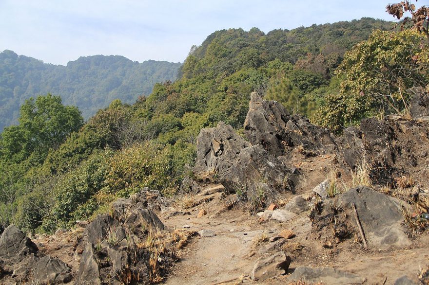 Cesta národním parkem Shivapuri, Nepál