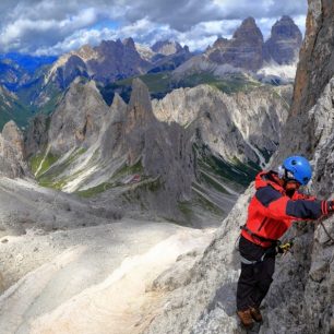 Zajištěné cesty v horách severní Itálie patří k tomu nejlepšímu, co může vyznavač VHT zažít