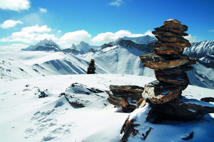 Sněhu nebylo příliš mnoho, ale o to větší byla zima. Indie. foto Dalibor Konečný