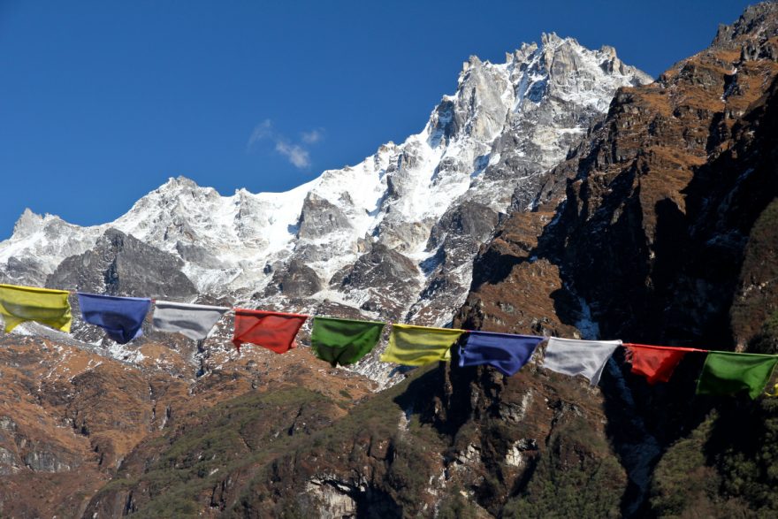 Pohled na horské masívy, Kanchenjunga trek, Nepál. Foto: T. Obtulovic, B. Gugleta