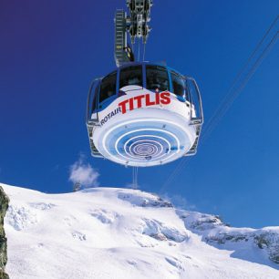 Otáčivá lanovka Titlis Rotair, Titlis, Švýcarsko