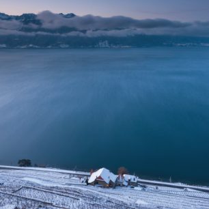 Zima na Ženevském jezeře, Švýcarsko