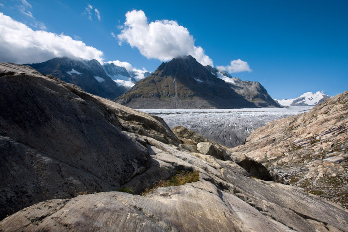 Aletschský ledovec, Švýcarsko