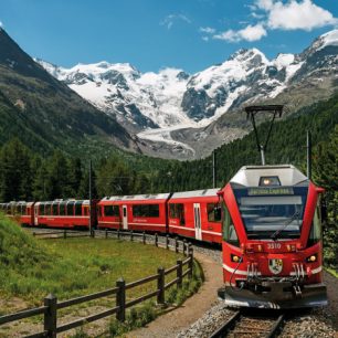 Bernina Express, Švýcarsko