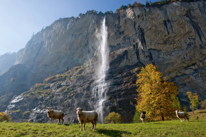 Údolí Lauterbrunnen, Švýcarsko