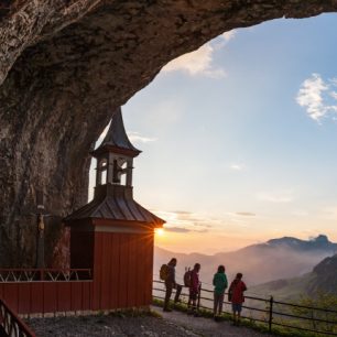 Kaple Wildkirchli, Švýcarsko