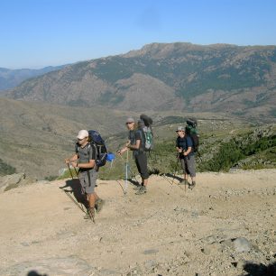 Přístup k chatě Erco