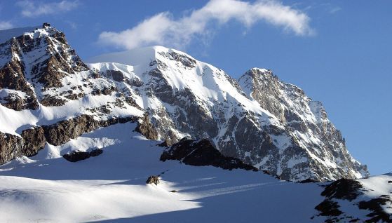 Přírodní hranice mezi Itálií a Švýcarskem