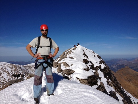 Vrchol Schwarzhorn úspěšně udolán, foto Honza Bartoněk