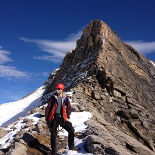 Téměř na vrcholu Schwarzhorn, foto Honza Bartoněk