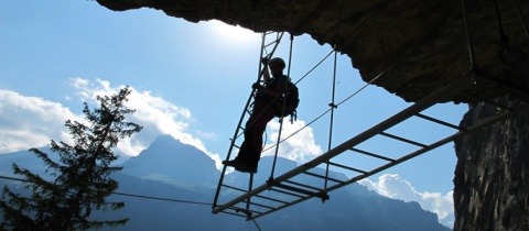 Ferrata Kandersteg-Allmenalp Klettersteig