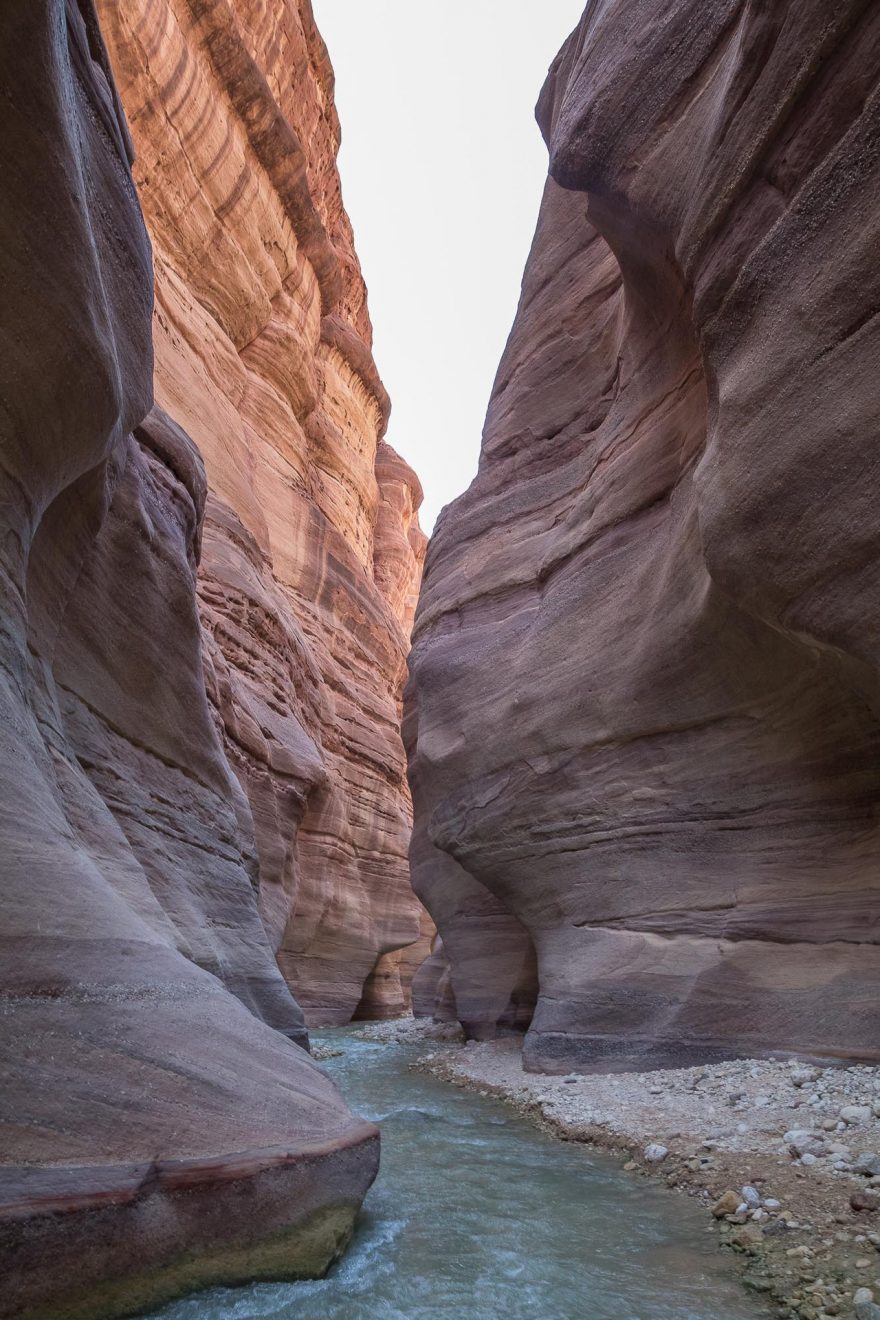 Dolní část wádí