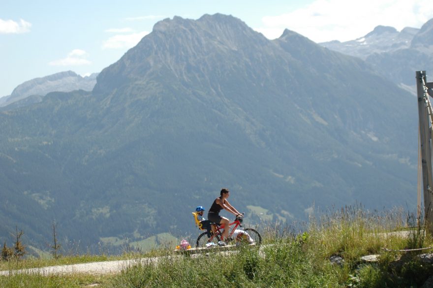 Ty nejatraktivnější cyklostezky vedou k horským salaším, St. Martin, Rakousko