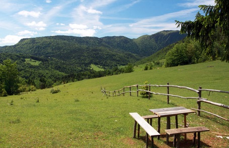 Odpočívadlo Kapetanova voda, NP Tara, Srbsko