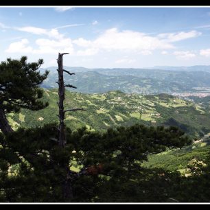 Výhled na Bajinu Baštu