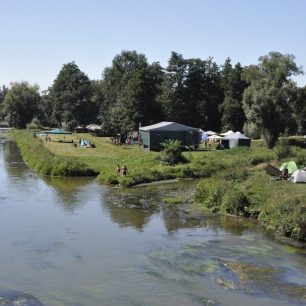 Tábořiště na Ohři
