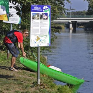 Na Ohři je spousta kempů, kde můžete přenocovat a předat lodě