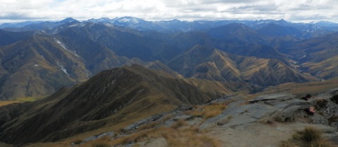 Výstup na Ben Lomond na Novém Zélandu